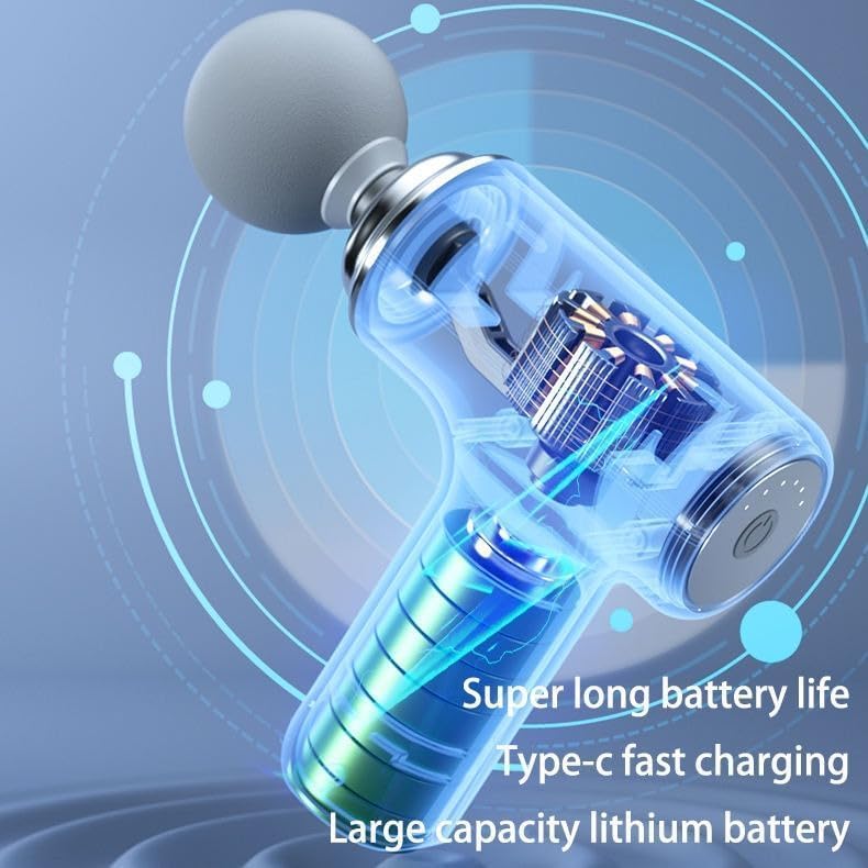 Mini Massage Gun – Deep Tissue Muscle Relief On the Go - Zoodo