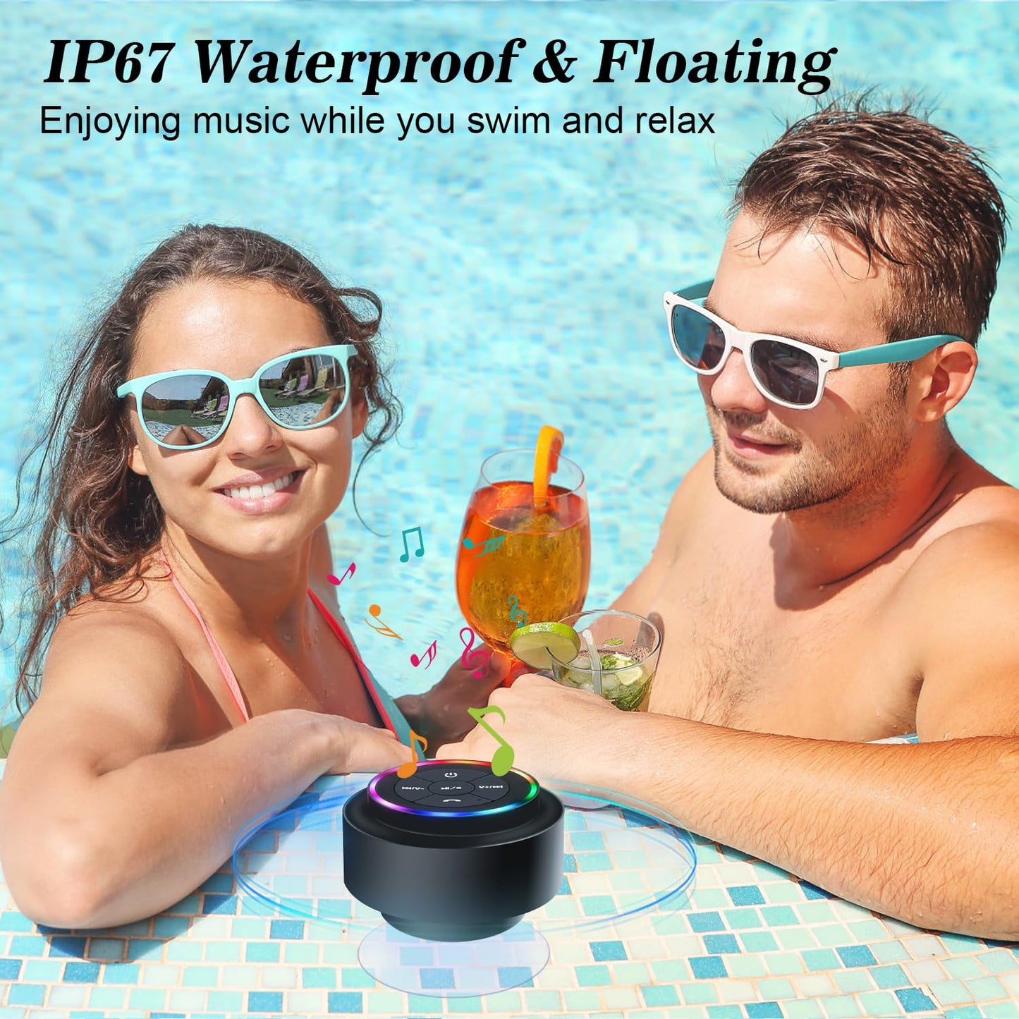 Bluetooth Waterproof Speaker – Deep Bass & 360° Sound - Zoodo