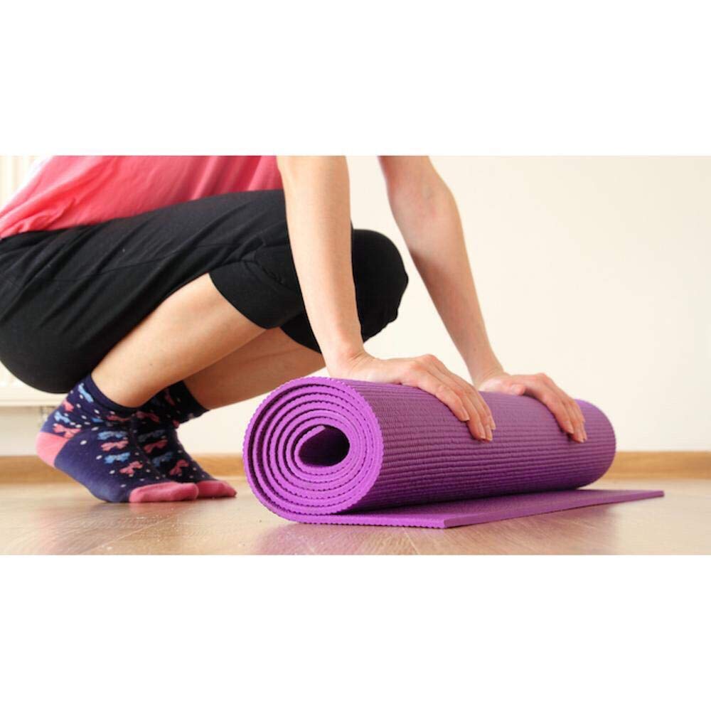 Yoga Mat – Non - Slip, Extra Thick Comfort Mat - Zoodo
