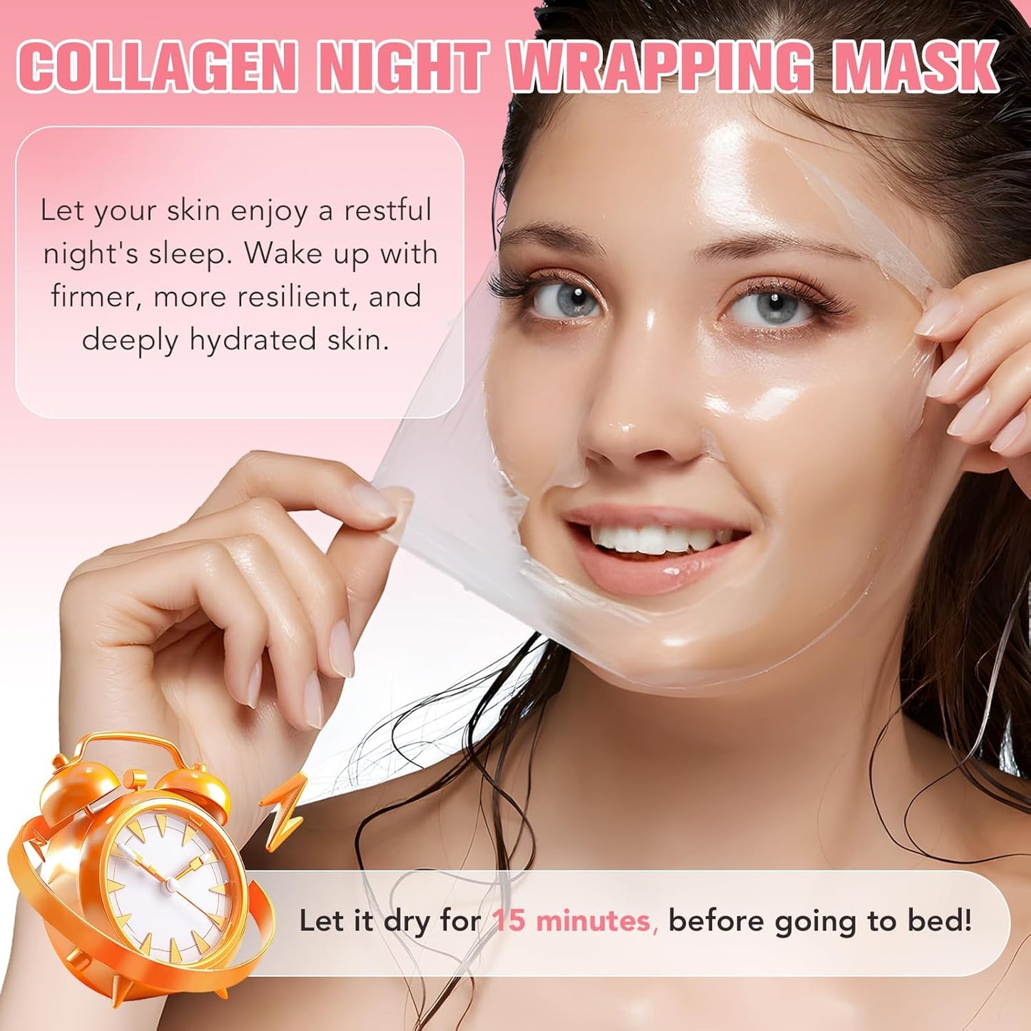 Collagen Night Wrapping Peel Off Mask (Buy 1 Get 1) - Zoodo