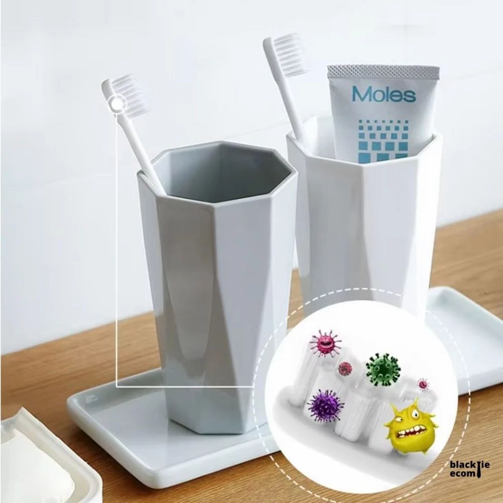 UV Toothbrush Sanitizer – Wall - Mountable & Rechargeable - Zoodo