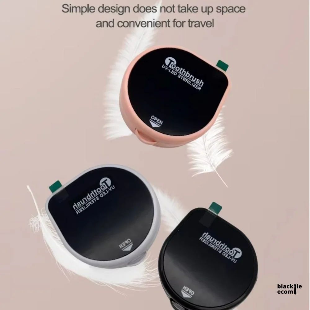 UV Toothbrush Sanitizer – Wall - Mountable & Rechargeable - Zoodo