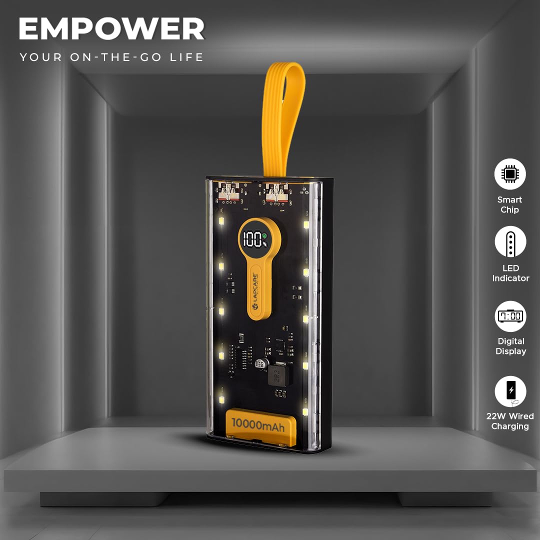 Portable Power Bank – 10,000mAh Fast Charge with LED Display - Zoodo
