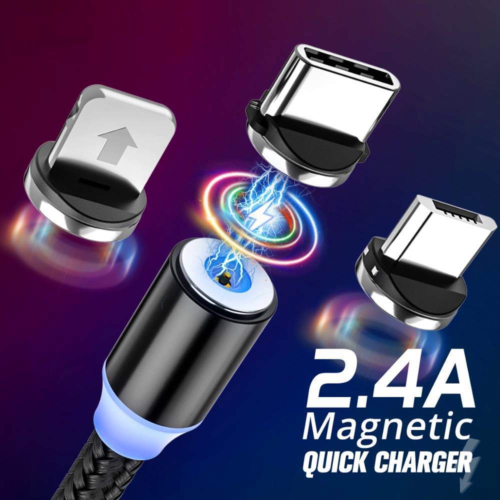Magnetic 3 - in - 1 Charging Cable - Zoodo