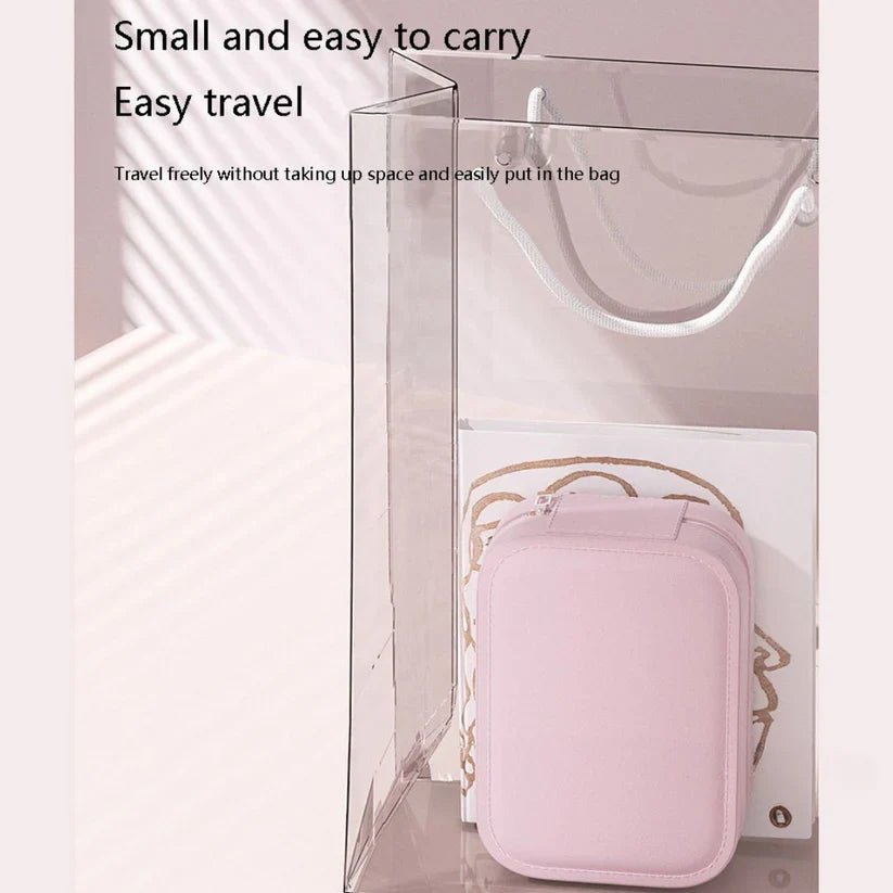 Compact Makeup Vanity With LED Mirror - Zoodo