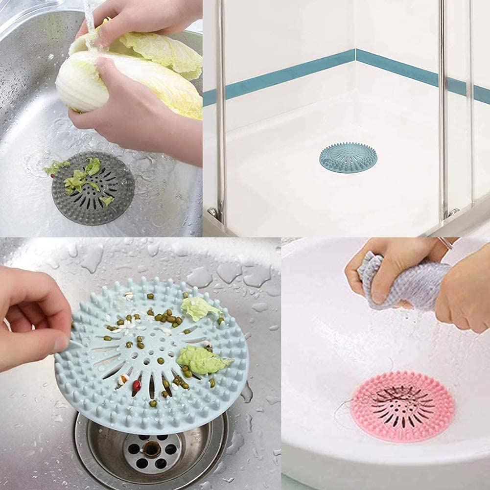 Silicone Drain Protector – Stops Hair, Food, & Blockages - Zoodo