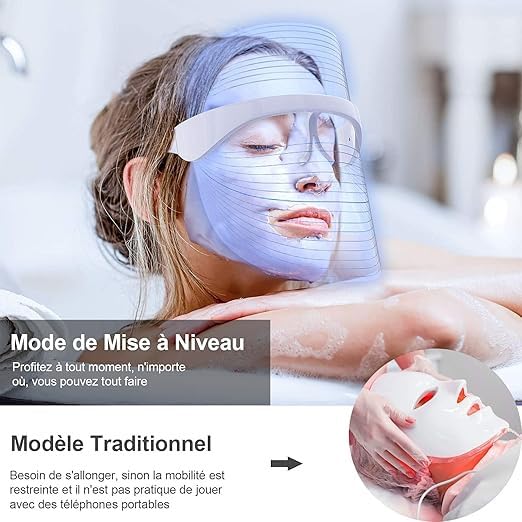 3 Color LED Light Therapy Mask - Zoodo