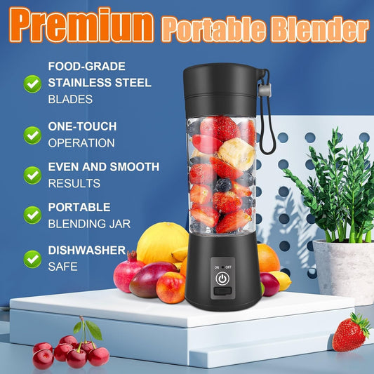 Portable USB Blender – Make Smoothies Anywhere, Anytime - Zoodo