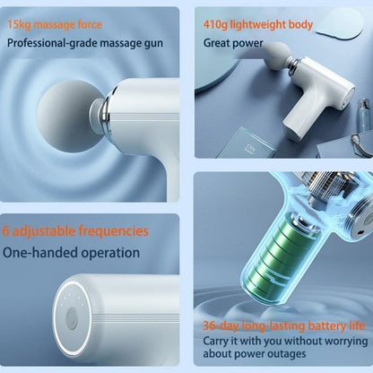 Mini Massage Gun – Deep Tissue Muscle Relief On the Go - Zoodo