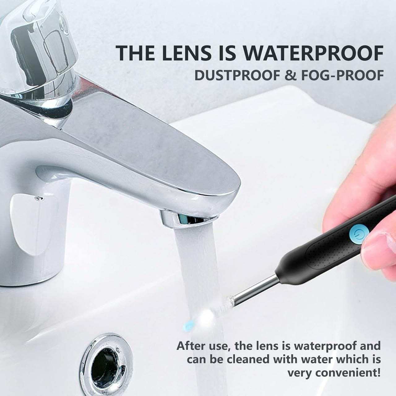 360° Smart Earwax Cleaner with Camera – WiFi Visual Otoscope Tool - Zoodo
