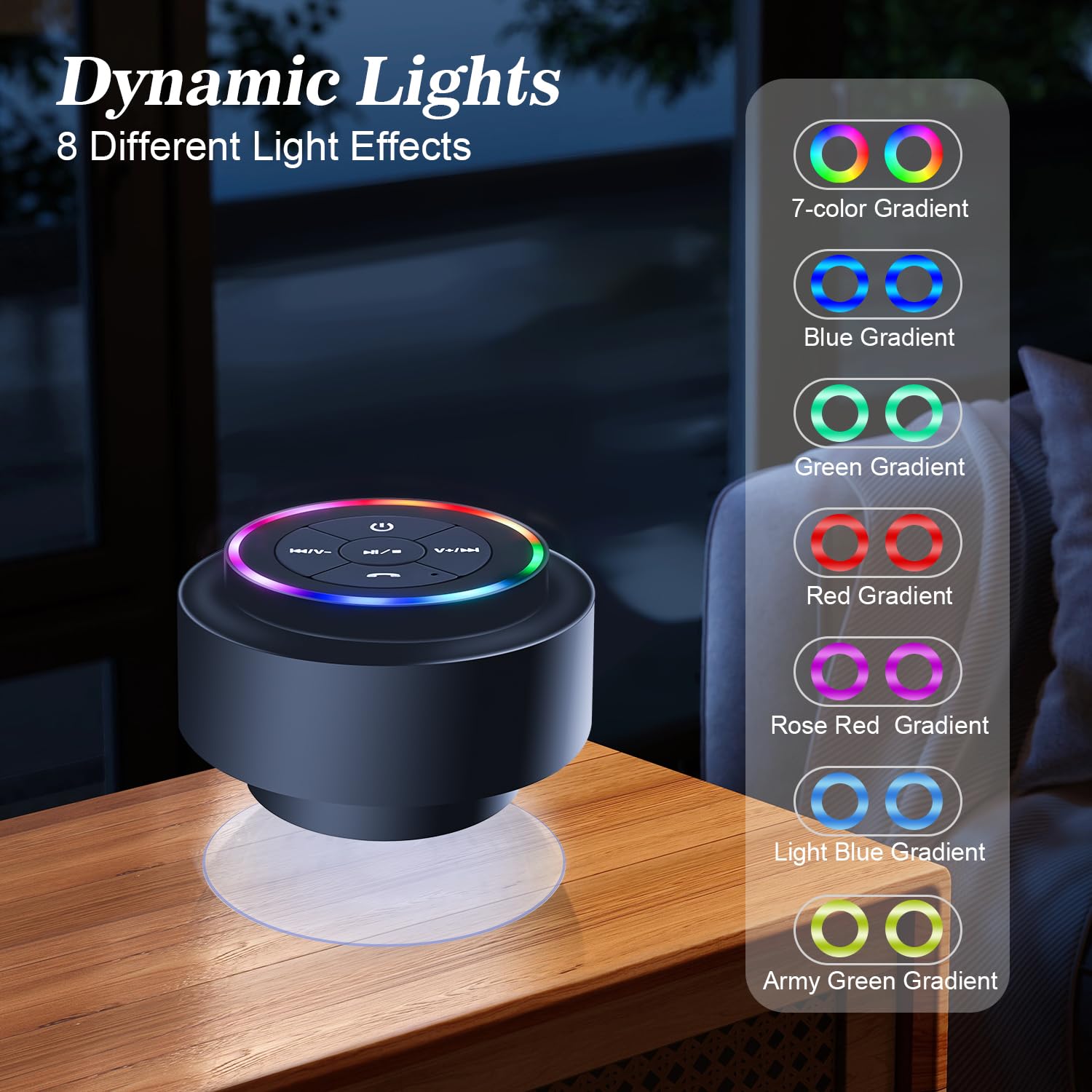 Bluetooth Waterproof Speaker – Deep Bass & 360° Sound - Zoodo