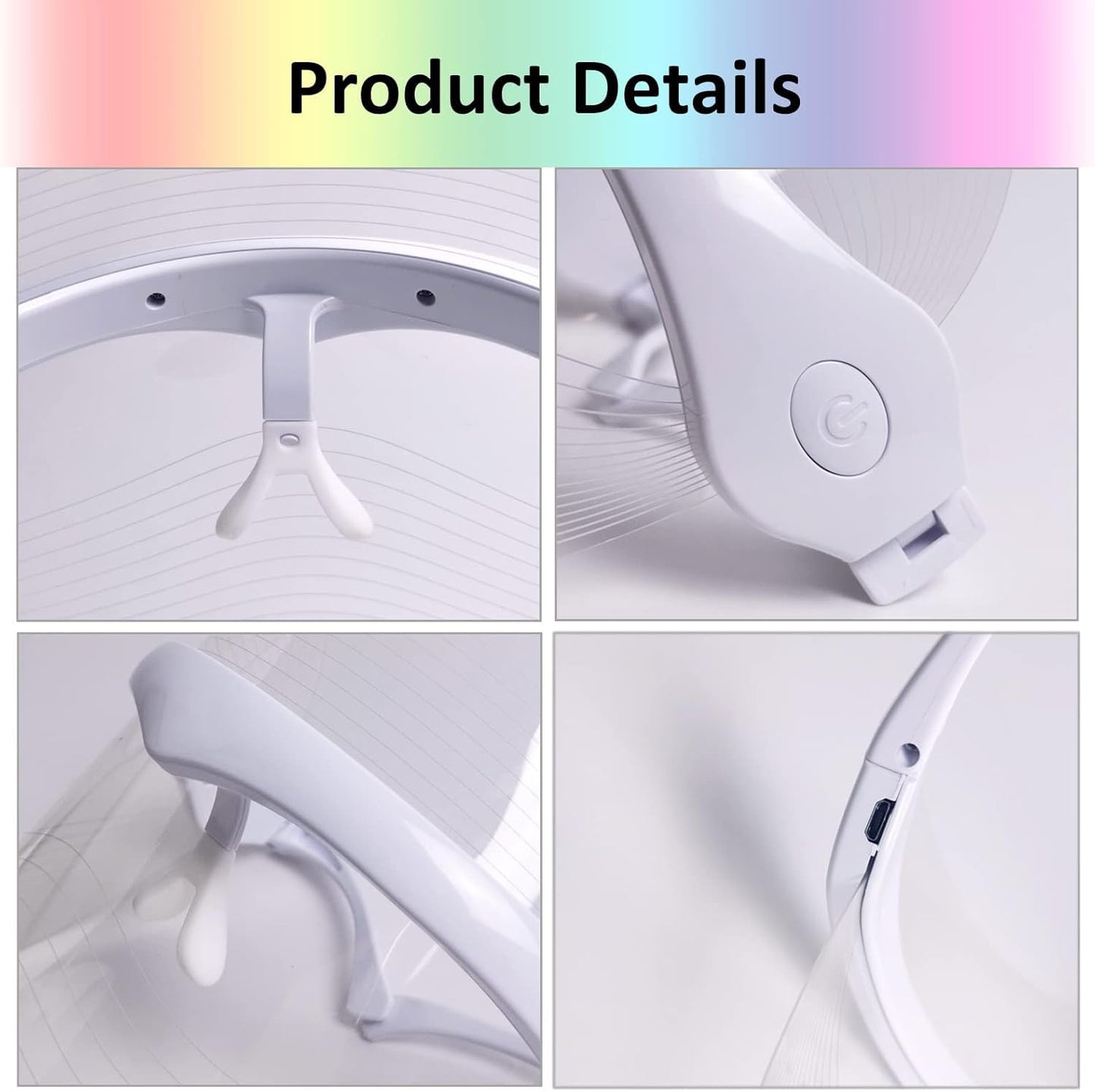 3 Color LED Light Therapy Mask - Zoodo