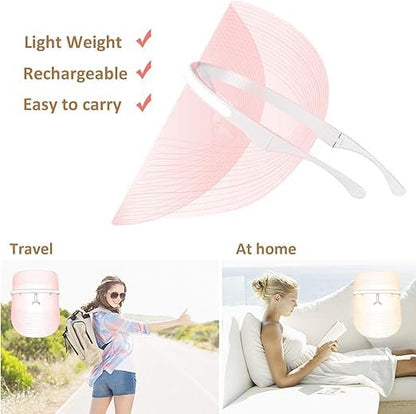 3 Color LED Light Therapy Mask - Zoodo