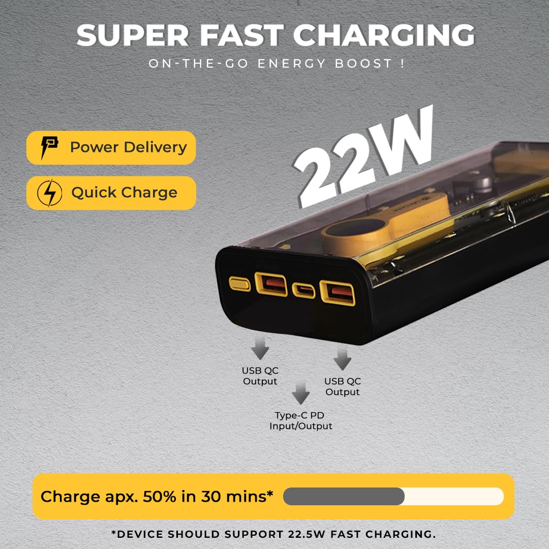 Portable Power Bank – 10,000mAh Fast Charge with LED Display - Zoodo