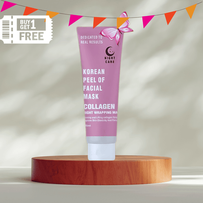 Collagen Night Wrapping Peel Off Mask (Buy 1 Get 1) - Zoodo