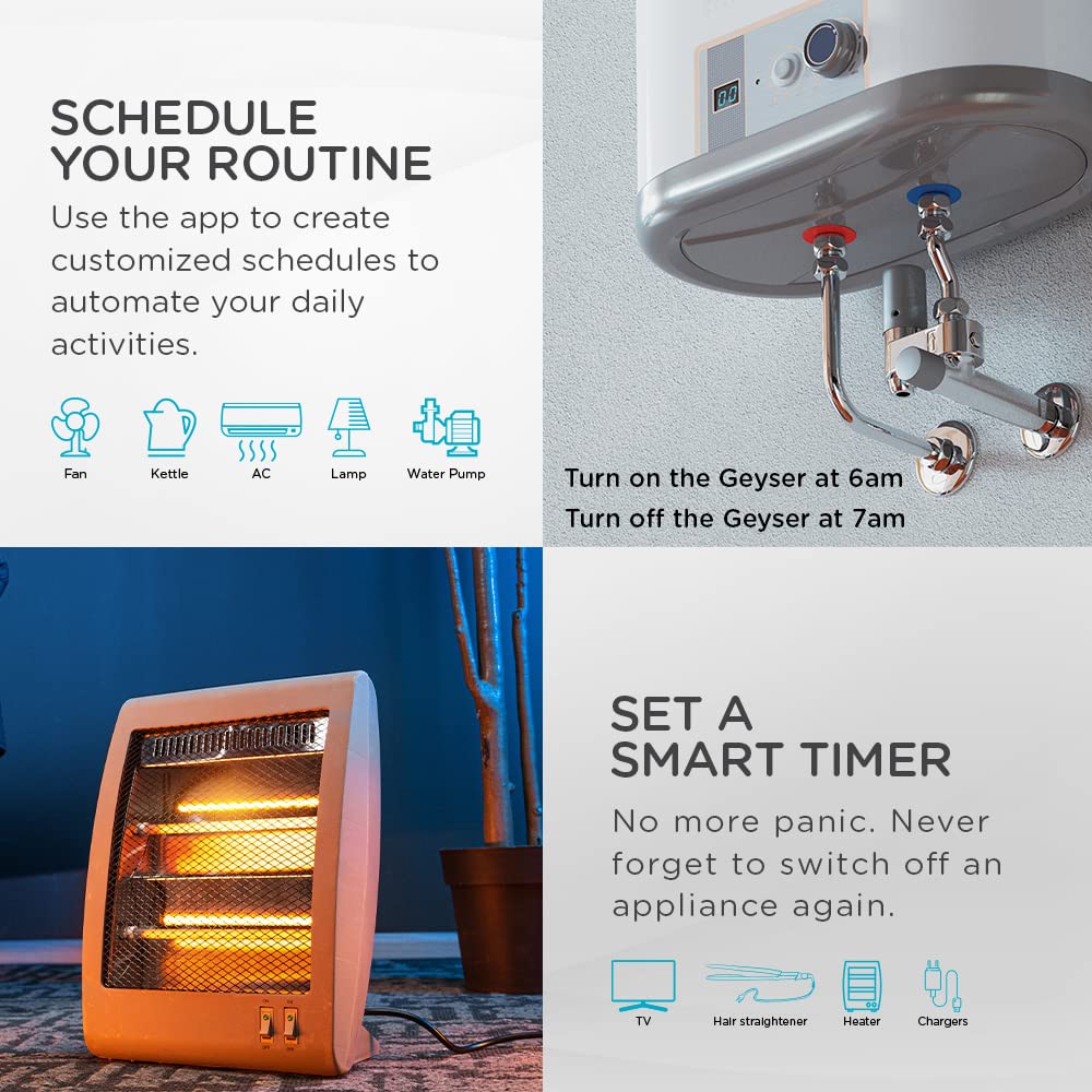 WiFi Outdoor Smart Plug – Control Devices Remotely, Save Energy - Zoodo